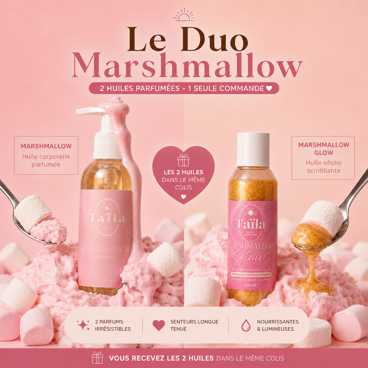 Duo Marshmallow & Marshmallow Glow