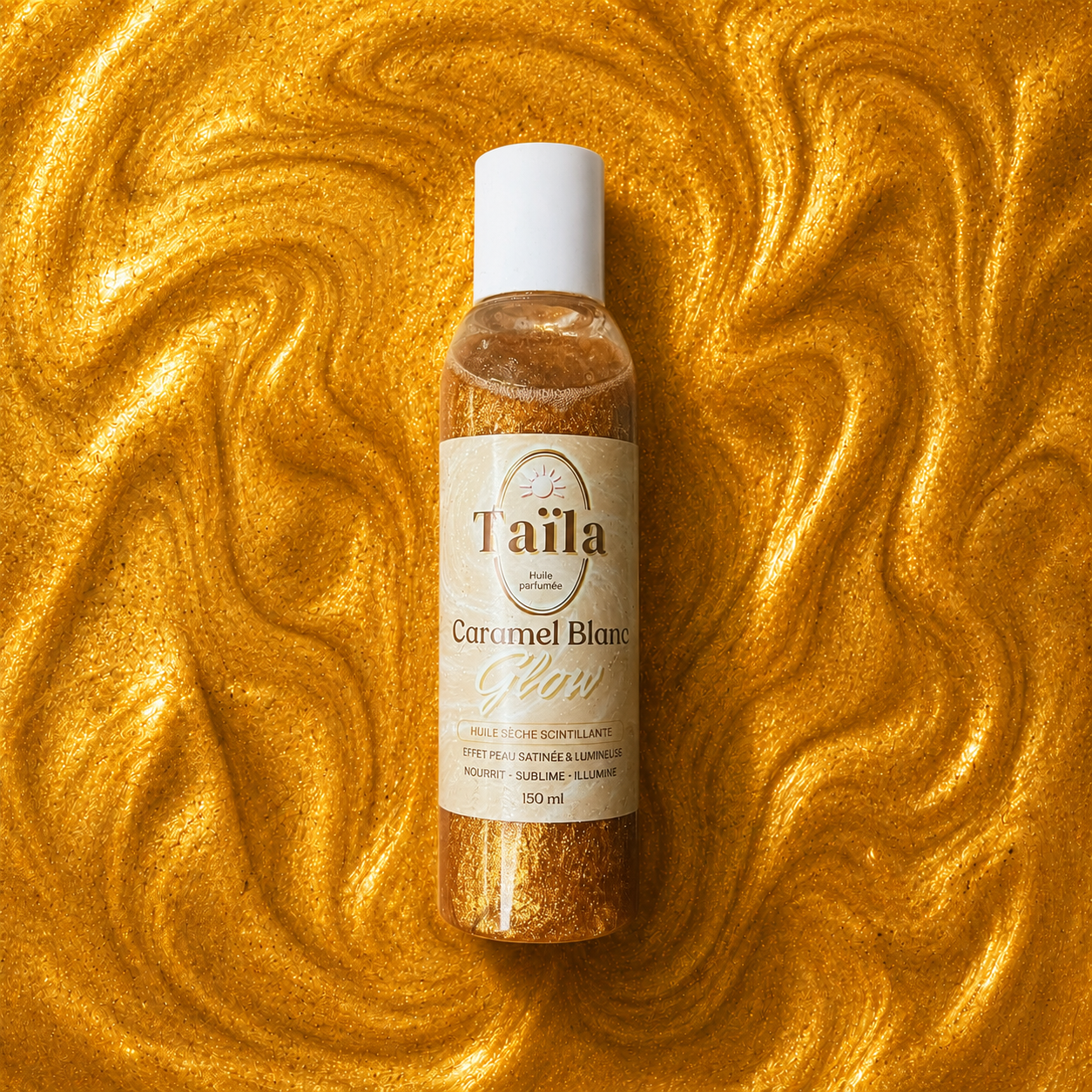 Huile Glow Caramel Blanc